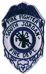 South Jordan Fire Dept Fire Fighter
Thanks to Alans-Stuff.com for this scan.
Keywords: utah department