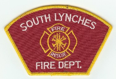 South Lynches Fire Dept
Thanks to PaulsFirePatches.com for this scan.
Keywords: south carolina department rescue