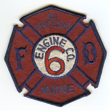 South Portland Fire Engine Co 6
Thanks to PaulsFirePatches.com for this scan.
Keywords: maine company
