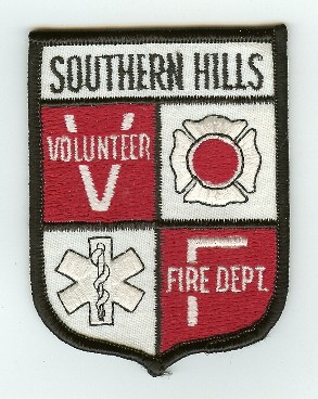 Southern Hills Volunteer Fire Dept
Thanks to PaulsFirePatches.com for this scan.
Keywords: kentucky department