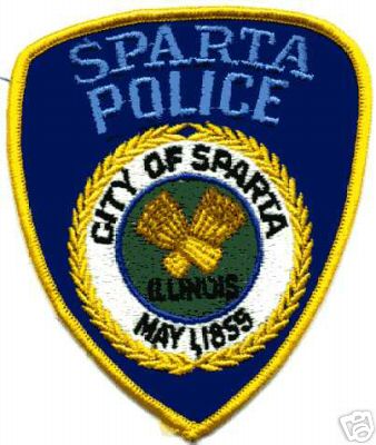 Sparta Police (Illinois)
Thanks to Jason Bragg for this scan.
Keywords: city of