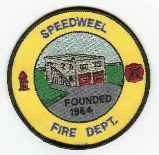 Speedweel Fire Dept
Thanks to PaulsFirePatches.com for this scan.
Keywords: tennessee department