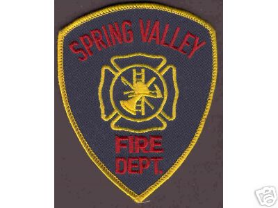 Spring Valley Fire Dept
Thanks to Brent Kimberland for this scan.
Keywords: new york department