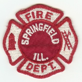 Springfield Fire Dept
Thanks to PaulsFirePatches.com for this scan.
Keywords: illinois department