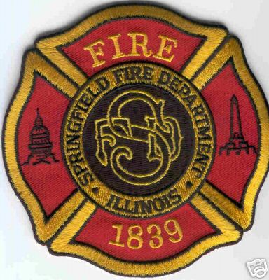 Springfield Fire Department
Thanks to Brent Kimberland for this scan.
Keywords: illinois