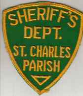 St Charles Parish Sheriff's Dept
Thanks to BlueLineDesigns.net for this scan.
Keywords: louisiana saint sheriffs department