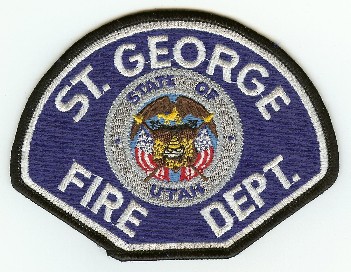 Saint George Fire Dept
Thanks to PaulsFirePatches.com for this scan.
Keywords: utah st department