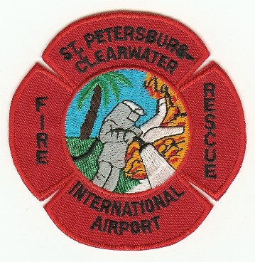 St Petersburg Clearwater International Airport Fire Rescue
Thanks to PaulsFirePatches.com for this scan.
Keywords: florida cfr arff aircraft crash saint