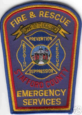 Stafford County Fire & Rescue (Virginia)
Thanks to Brent Kimberland for this scan.
Keywords: emergency services rescue and