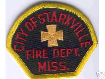Starkville Fire Dept
Thanks to Brent Kimberland for this scan.
Keywords: mississippi department