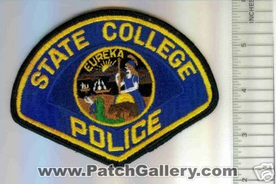 State College Police (California)
Thanks to Mark C Barilovich for this scan.
