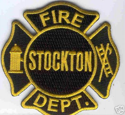Stockton Fire Dept
Thanks to Brent Kimberland for this scan.
Keywords: california department