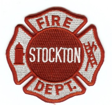 Stockton Fire Dept
Thanks to PaulsFirePatches.com for this scan.
Keywords: california department