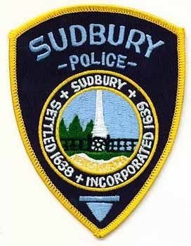 Sudbury Police (Massachusetts)
Thanks to apdsgt for this scan.
