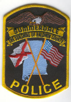 Summerdale Police
Thanks to Enforcer31.com for this scan.
Keywords: alabama