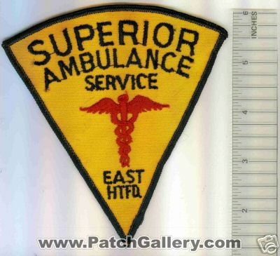 Superior Ambulance Service (Connecticut)
Thanks to Mark C Barilovich for this scan.
Keywords: ems east hartford htfd
