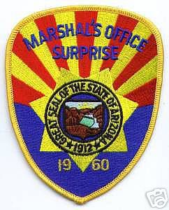 Surprise Marshal's Office (Arizona)
Thanks to apdsgt for this scan.
Keywords: marshals