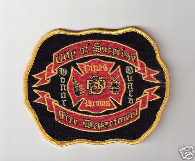 Surprise Fire Department Pipes Drums Honor Guard (Arizona)
Thanks to Bob Brooks for this scan.
