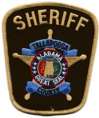 Tallapoosa County Sheriff (Alabama)
Thanks to BensPatchCollection.com for this scan.
