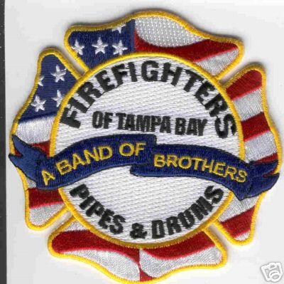 Tampa Bay Firefighters Pipes & Drums
Thanks to Brent Kimberland for this scan.
Keywords: florida