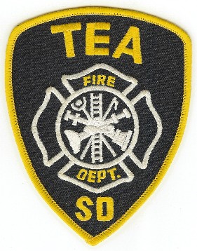 Tea Fire Dept
Thanks to PaulsFirePatches.com for this scan.
Keywords: south dakota department