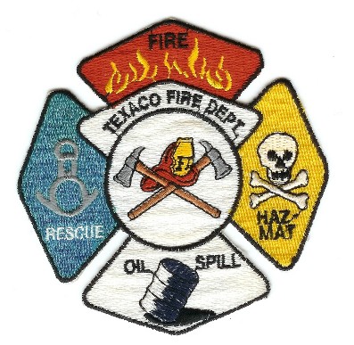 Texaco Fire Dept
Thanks to PaulsFirePatches.com for this scan.
Keywords: california department rescue haz mat hazmat