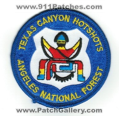 Texas Canyon HotShots (California)
Thanks to Paul Howard for this scan.
Keywords: wildland fire angeles national forest