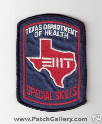 Texas State EMT Special Skills
Thanks to Bob Brooks for this scan.
Keywords: ems department of health