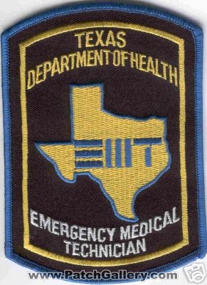 Texas State EMT
Thanks to Brent Kimberland for this scan.
Keywords: ems emergency medical technician department of health