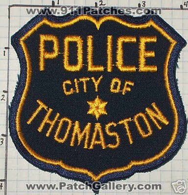Thomaston Police Department (Alabama)
Thanks to swmpside for this picture.
Keywords: dept. city of