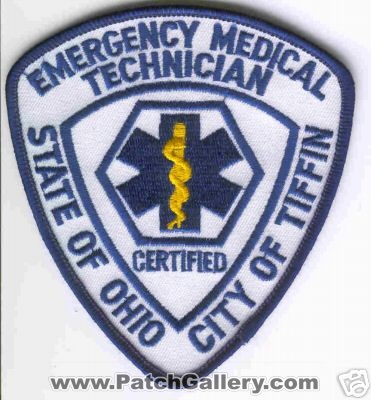 Tiffin Emergency Medical Technician
Thanks to Brent Kimberland for this scan.
Keywords: ohio ems state of city of emt certified