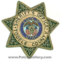 Tooele County Sheriff's Office (Utah)
Thanks to Alans-Stuff.com for this scan.
Keywords: sheriffs department dept.