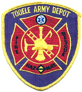 Tooele Army Depot Fire Rescue Haz Mat
Thanks to Alans-Stuff.com for this scan.
Keywords: utah hazmat us