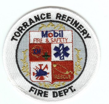 Torrance Refinery Fire Dept
Thanks to PaulsFirePatches.com for this scan.
Keywords: california department mobil safety