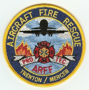 Trenton Mercer Airport Aircraft Fire Rescue
Thanks to PaulsFirePatches.com for this scan.
Keywords: new jersey cfr arff crash pro tec station 34