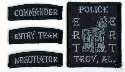 Troy Police ERT Commander Entry Team Negotiator (Alabama)
Thanks to apdsgt for this scan.
