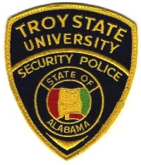 Troy State University Security Police (Alabama)
Thanks to BensPatchCollection.com for this scan.

