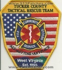 Tucker County Fire Rescue Tactical Rescue Team (West Virginia)
Thanks to Mark Hetzel Sr. for this scan.
