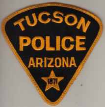 Tucson Police
Thanks to BlueLineDesigns.net for this scan.
Keywords: arizona