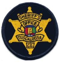 Tuscaloosa County Sheriff's Office (Alabama)
Thanks to BensPatchCollection.com for this scan.
Keywords: sheriffs