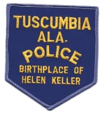 Tuscumbia Police (Alabama)
Thanks to BensPatchCollection.com for this scan.

