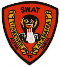 Tuskegee Police SWAT (Alabama)
Thanks to BensPatchCollection.com for this scan.
