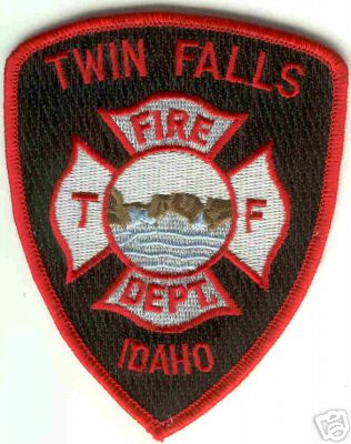 Twin Falls Fire Dept
Thanks to Brent Kimberland for this scan.
Keywords: idaho department