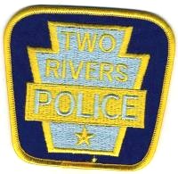 Two Rivers Police (Wisconsin)
Thanks to BensPatchCollection.com for this scan.

