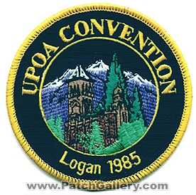 Utah Peach Officers Association 1985 Convention Logan (Utah)
Thanks to Alans-Stuff.com for this scan.
Keywords: upoa