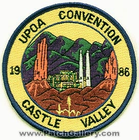 Utah Peach Officers Association 1986 Convention Castle Valley (Utah)
Thanks to Alans-Stuff.com for this scan.
Keywords: upoa