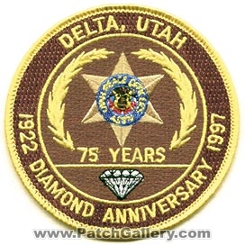 Utah Peach Officers Association Diamond Anniversary 75 Years (Utah)
Thanks to Alans-Stuff.com for this scan.
Keywords: delta upoa