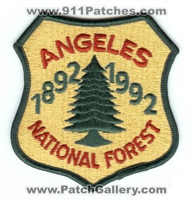 Angeles National Forest 100th Anniversary (California)
Thanks to Paul Howard for this scan.
