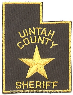 Uintah County Sheriff's Department (Utah)
Thanks to Alans-Stuff.com for this scan.
Keywords: sheriffs dept.