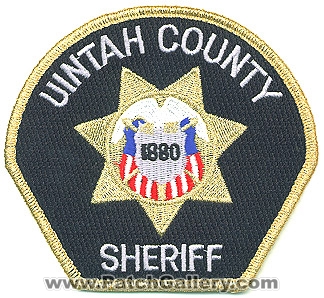 Uintah County Sheriff's Department (Utah)
Thanks to Alans-Stuff.com for this scan.
Keywords: sheriffs dept.